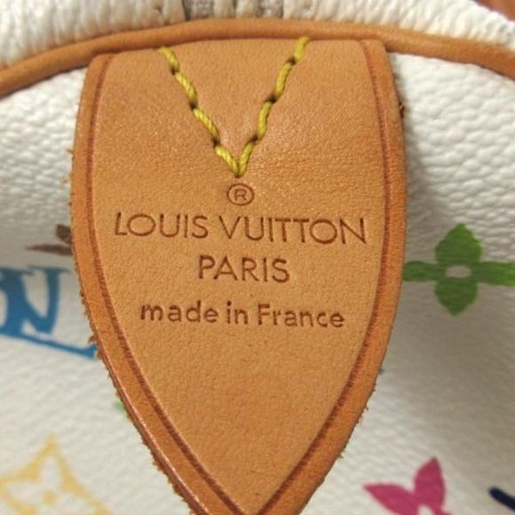 Louis Vuitton Boston Bag Monogram Multicolor Keepall 45 White - Picture 5 of 9